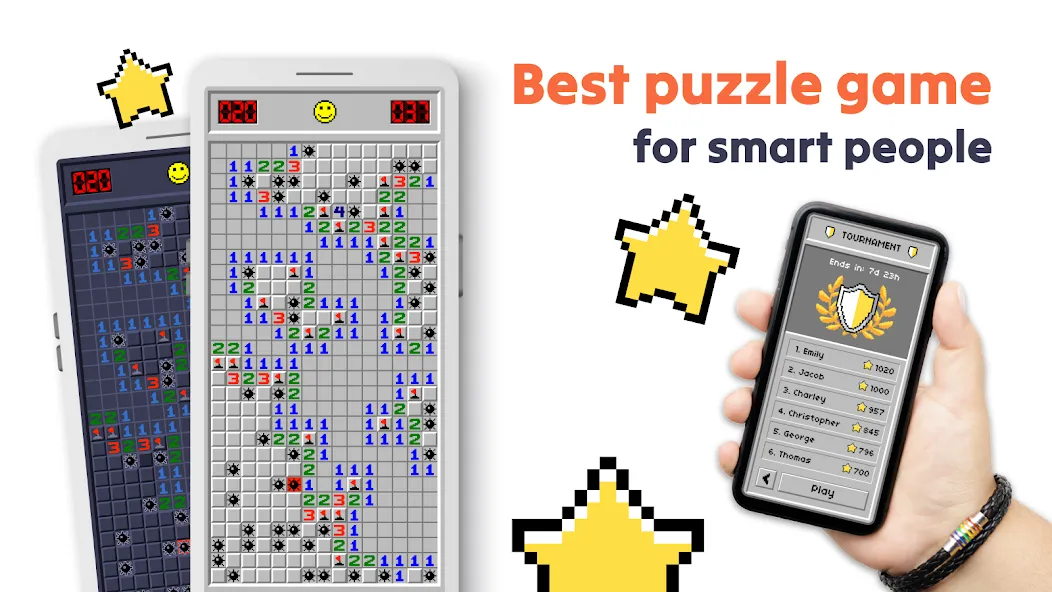 Скачать Minesweeper взлом на бесконечные деньги + мод меню screen 1