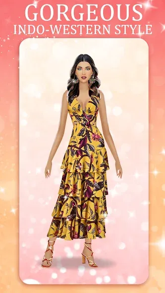 Скачать Indian Fashion Dressup Stylist взлом на бесконечные деньги + мод меню screen 2