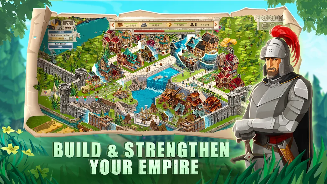 Скачать Empire: Four Kingdoms (Импайр) взлом на бесконечные деньги + мод меню screen 4