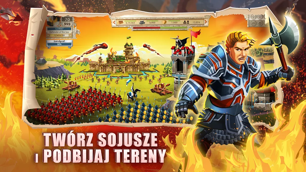 Скачать Empire: Four Kingdoms (PL) (Импайр) взлом на бесконечные деньги + мод меню screen 3