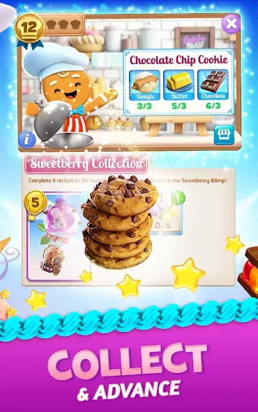 Скачать Cookie Jam Blast™ Match 3 Game (Куки Джем Бласт) взлом на бесконечные деньги + мод меню screen 4