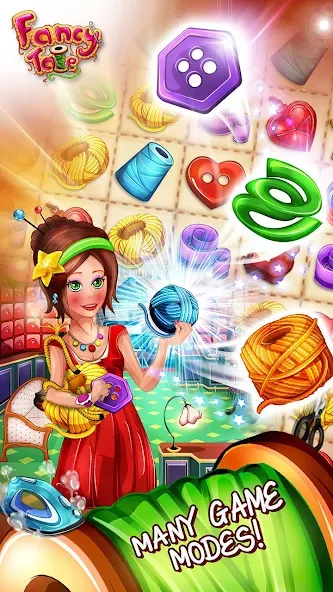 Скачать Fancy Tale:Fashion Puzzle Game (Фэнси Тейл) взлом на бесконечные деньги + мод меню screen 2