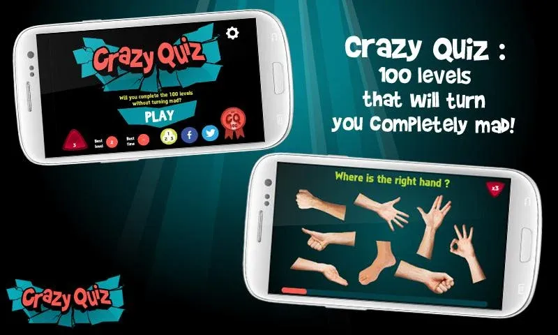 Скачать Crazy Quiz (Крэйзи Квиз) взлом на бесконечные деньги + мод меню screen 1