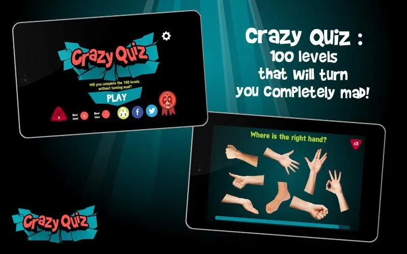 Скачать Crazy Quiz (Крэйзи Квиз) взлом на бесконечные деньги + мод меню screen 5