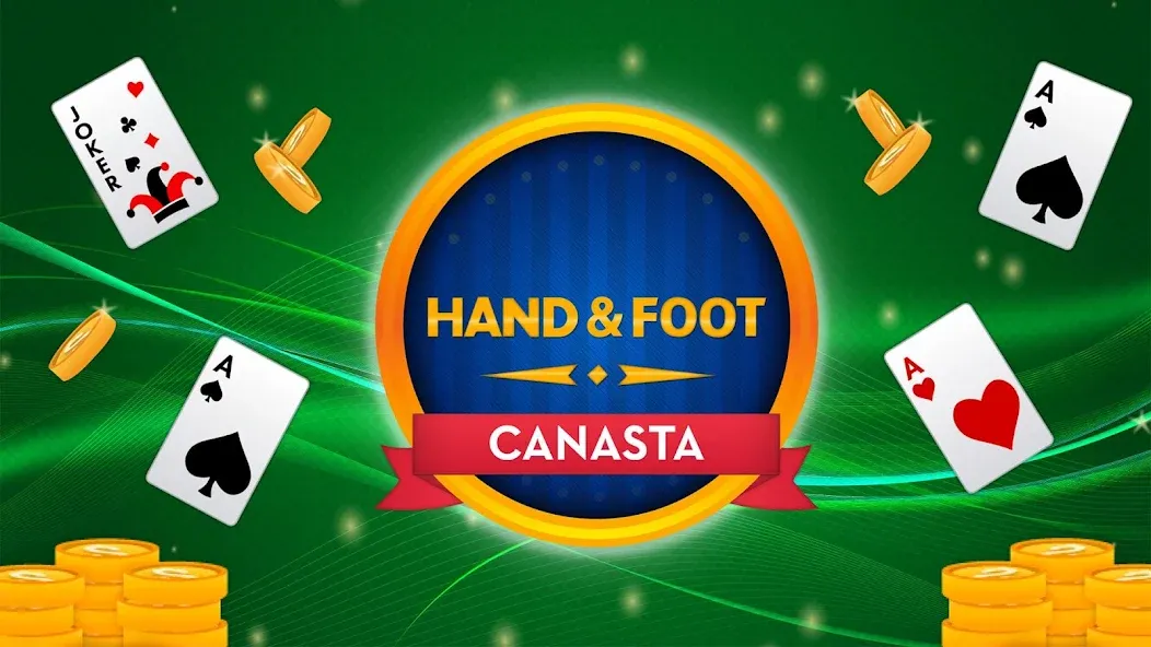 Скачать Hand and Foot Canasta взлом на бесконечные деньги + мод меню screen 1