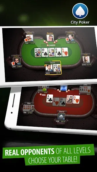 Скачать City Poker: Holdem, Omaha (Сити Покер) взлом на бесконечные деньги + мод меню screen 5