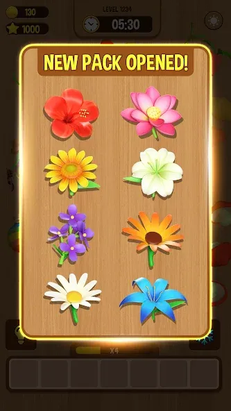 Скачать Match Triple 3D: Matching Tile (Матч Трипл 3Д) взлом на бесконечные деньги + мод меню screen 5