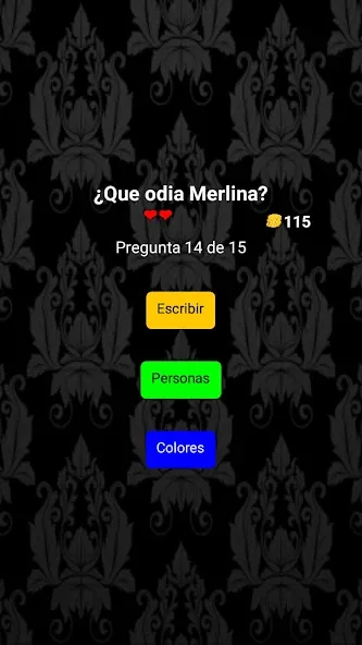 Скачать Merlina Trivia en Español взлом на бесконечные деньги + мод меню screen 3