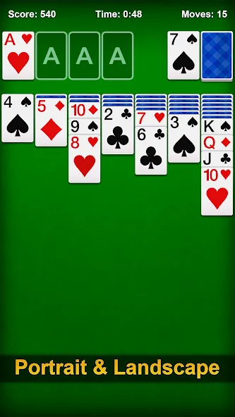 Скачать Solitaire — Classic Card Games взлом на бесконечные деньги + мод меню screen 2