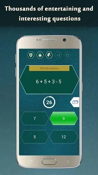 Скачать Math Game 2023 взлом на бесконечные деньги + мод меню screen 2