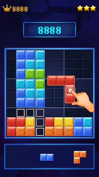 Скачать Brick 99 Sudoku Block Puzzle (Брик 99 Судоку Блок Головоломка) взлом на бесконечные деньги + мод меню screen 3