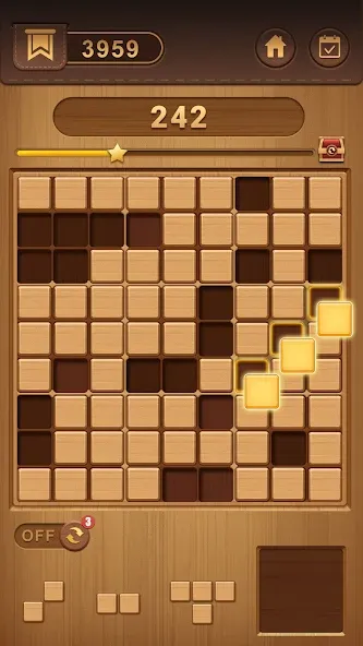 Скачать Block Sudoku Woody Puzzle Game взлом на бесконечные деньги + мод меню screen 4