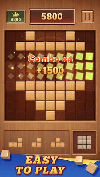 Скачать Wood Block 99 — Sudoku Puzzle (Вуд Блок 99) взлом на бесконечные деньги + мод меню screen 3