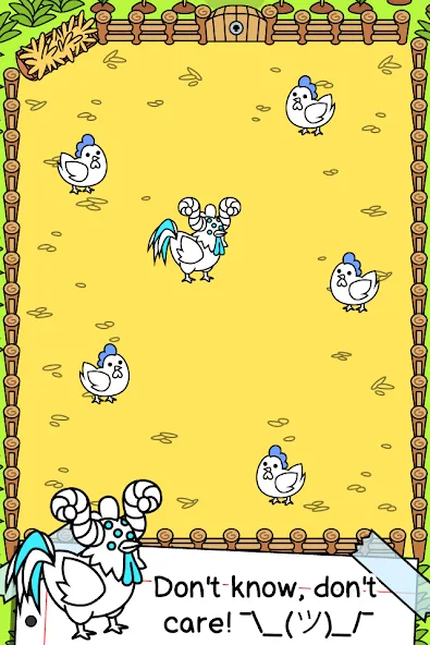 Скачать Chicken Evolution: Idle Game (Чикен Эволюшн) взлом на бесконечные деньги + мод меню screen 2