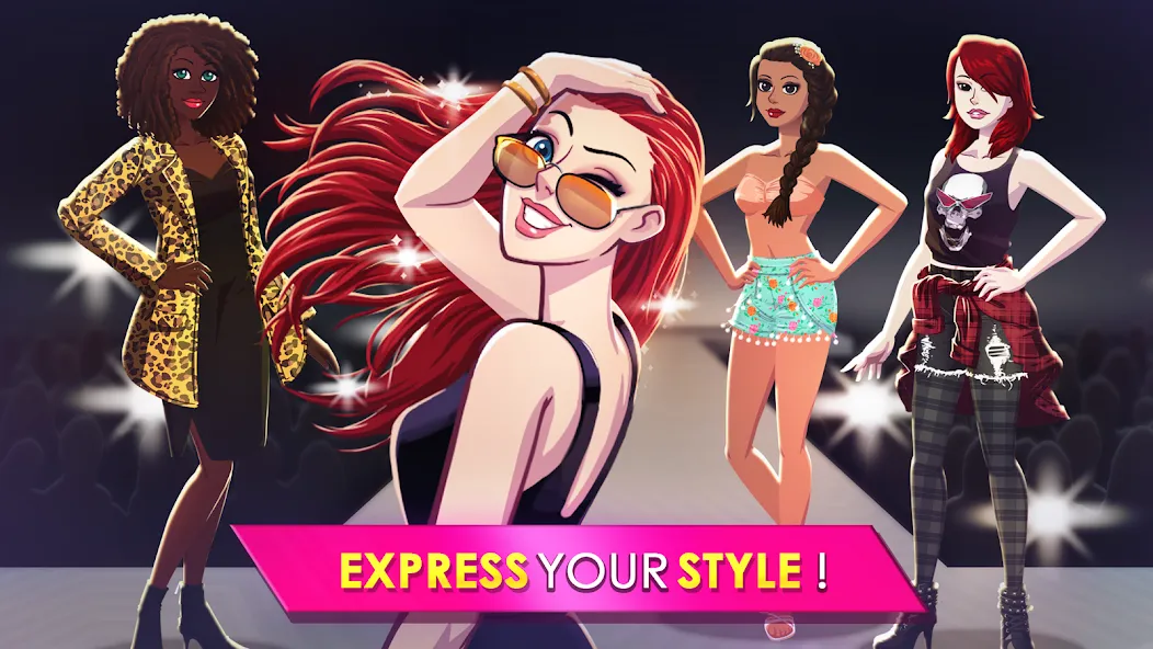 Скачать Fashion Fever: Dress Up Game (Фэшн Фивер) взлом на бесконечные деньги + мод меню screen 1