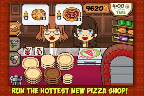 Скачать My Pizza Shop: Management Game взлом на бесконечные деньги + мод меню screen 1