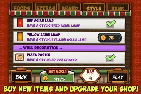 Скачать My Pizza Shop: Management Game взлом на бесконечные деньги + мод меню screen 2