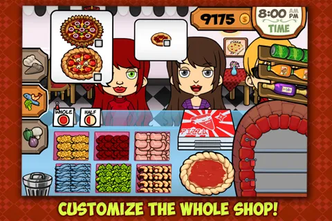 Скачать My Pizza Shop: Management Game взлом на бесконечные деньги + мод меню screen 3