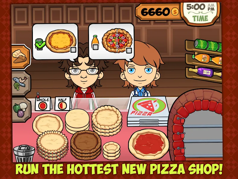 Скачать My Pizza Shop: Management Game взлом на бесконечные деньги + мод меню screen 5