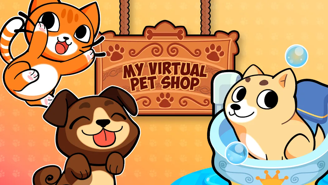 Скачать My Virtual Pet Shop: Animals (Мой Виртуальный Зоомагазин) взлом на бесконечные деньги + мод меню screen 5