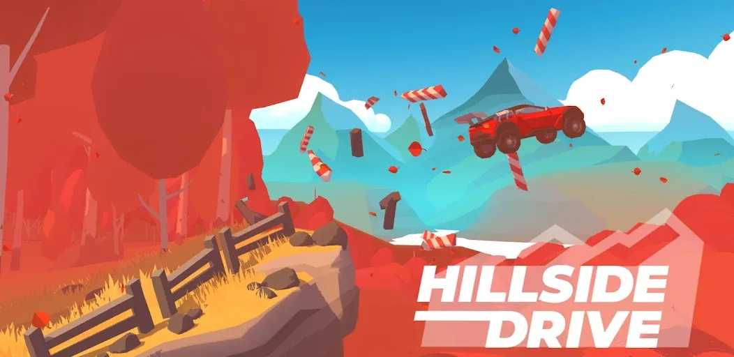 Скачать Hillside Drive: car racing (Хиллсайд Драйв Рейсинг) взлом на бесконечные деньги + мод меню screen 1