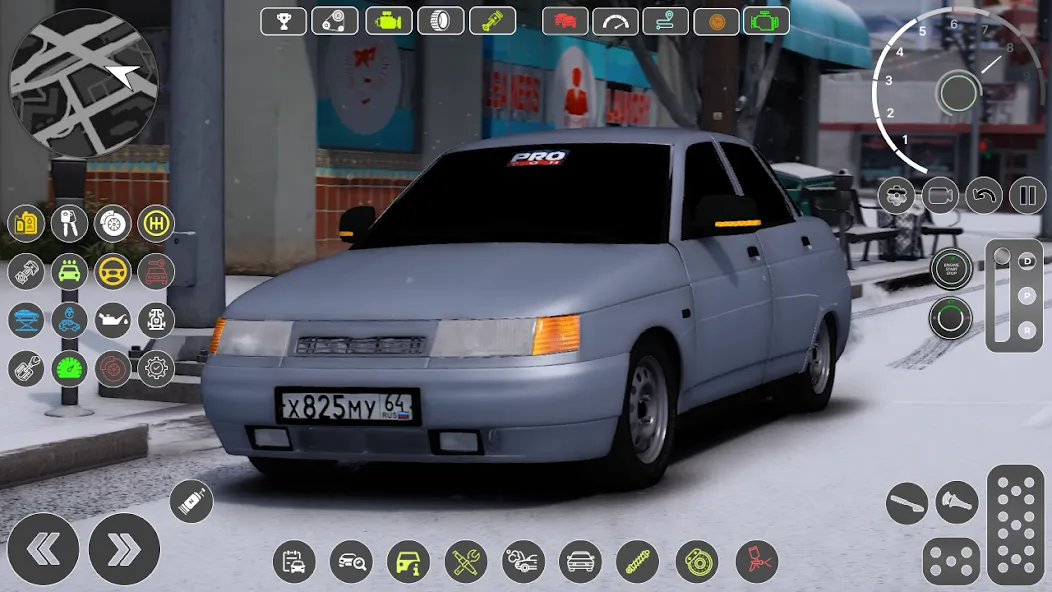 Скачать Lada 2110 Special Unit Race взлом на бесконечные деньги + мод меню screen 1