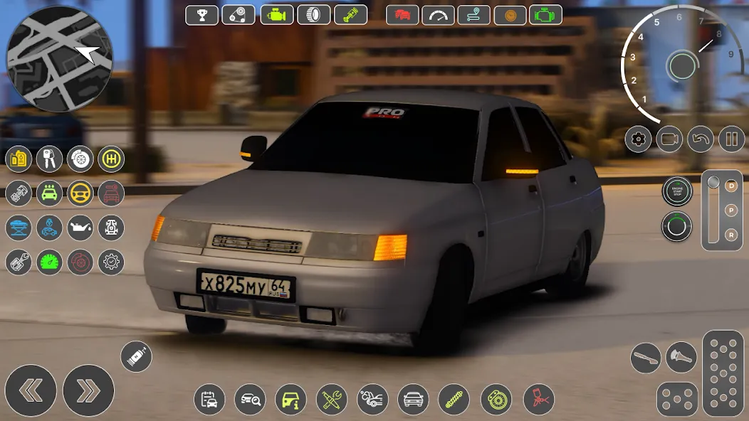 Скачать Lada 2110 Special Unit Race взлом на бесконечные деньги + мод меню screen 2