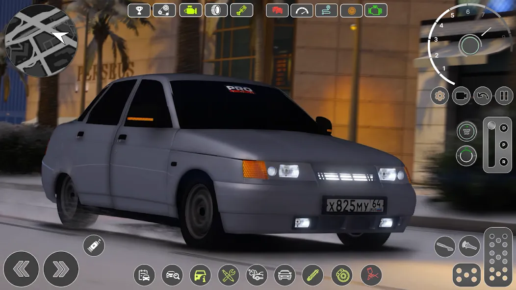 Скачать Lada 2110 Special Unit Race взлом на бесконечные деньги + мод меню screen 4