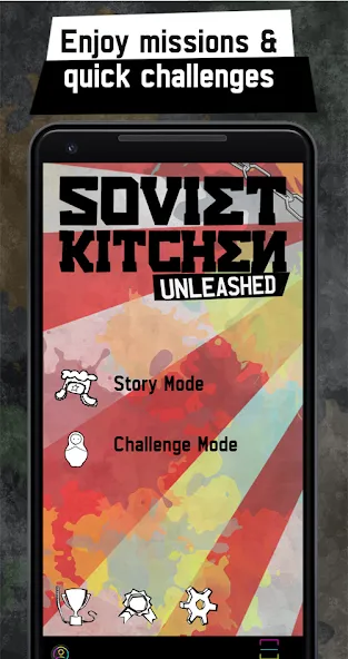 Скачать Soviet Kitchen Unleashed (Советская кухня на воле) взлом на бесконечные деньги + мод меню screen 1