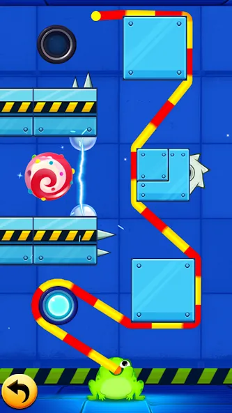 Скачать Frog Thife: Candy Thief Puzzle (Фрог Тифе) взлом на бесконечные деньги + мод меню screen 2