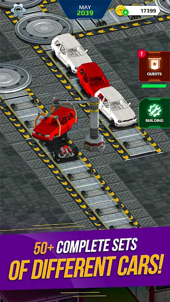 Скачать Car Factory Simulator взлом на бесконечные деньги + мод меню screen 3