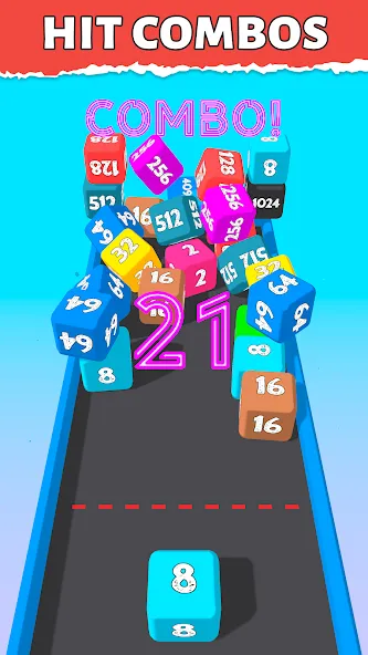 Скачать Bounce Merge 2048 Join Numbers взлом на бесконечные деньги + мод меню screen 5