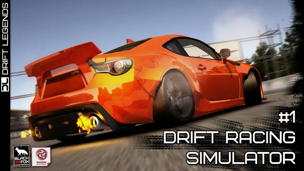 Скачать Drift Legends — Drifting games (Дрифт Легенды) взлом на бесконечные деньги + мод меню screen 1