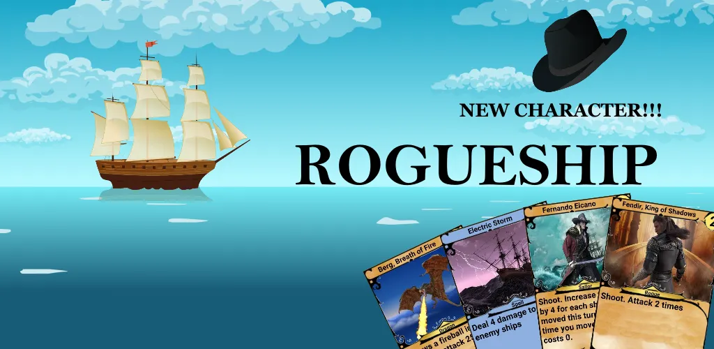 Скачать RogueShip — RPG Roguelike Card (РоугеШип) взлом на бесконечные деньги + мод меню screen 1