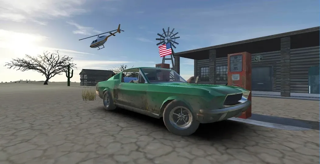 Скачать Classic American Muscle Cars 2 (Классические американские мускульные автомобили 2) взлом на бесконечные деньги + мод меню screen 3