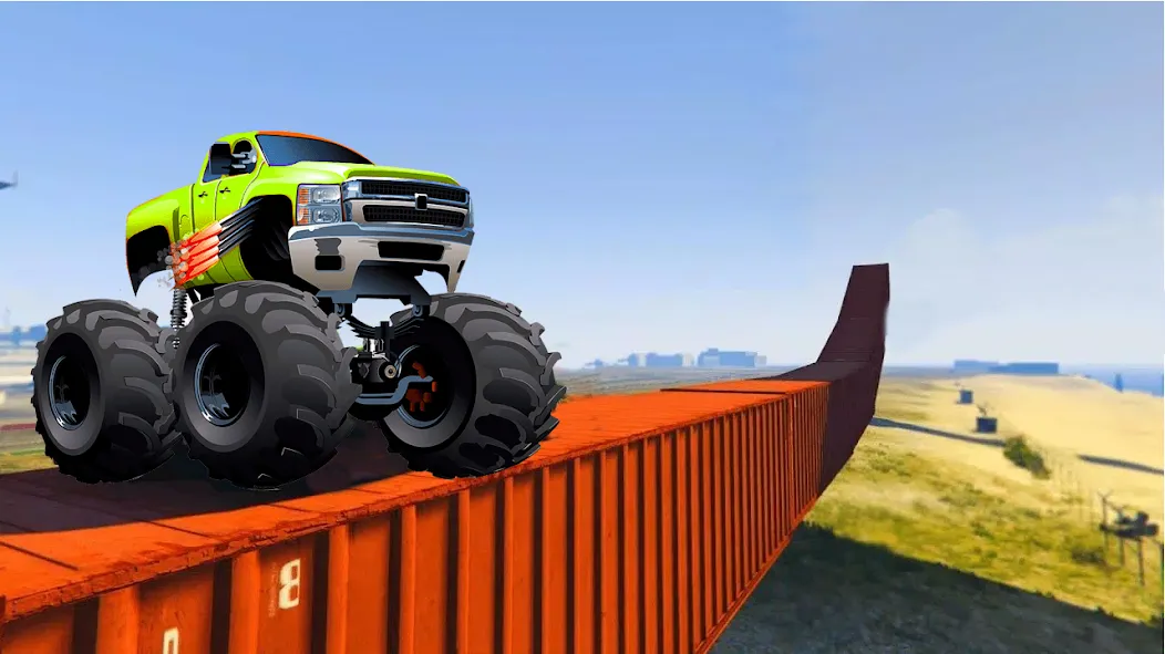 Скачать Monster Truck Car Game 3d взлом на бесконечные деньги + мод меню screen 3