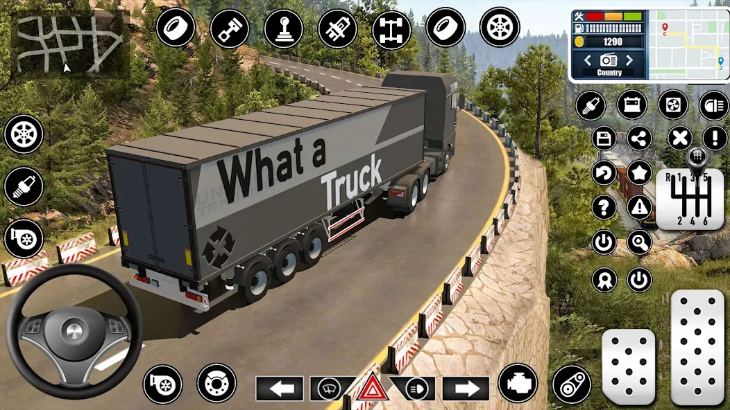 Скачать Cargo Delivery Truck Games 3D (Карго Деливери Трак Игры 3D) взлом на бесконечные деньги + мод меню screen 1