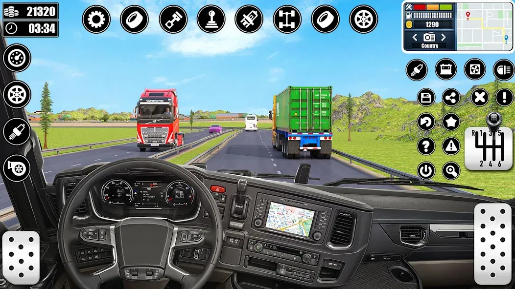 Скачать Cargo Delivery Truck Games 3D (Карго Деливери Трак Игры 3D) взлом на бесконечные деньги + мод меню screen 4