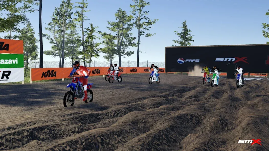 Скачать SMX: Supermoto Vs. Motocross (СМХ) взлом на бесконечные деньги + мод меню screen 4