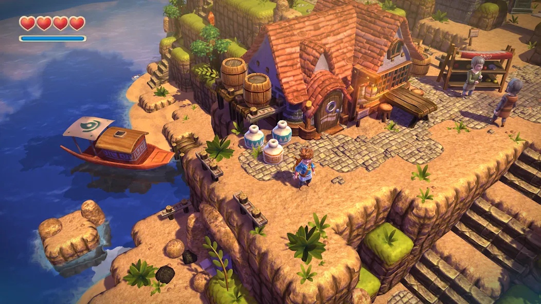 Скачать Oceanhorn ™ взлом на бесконечные деньги + мод меню screen 1