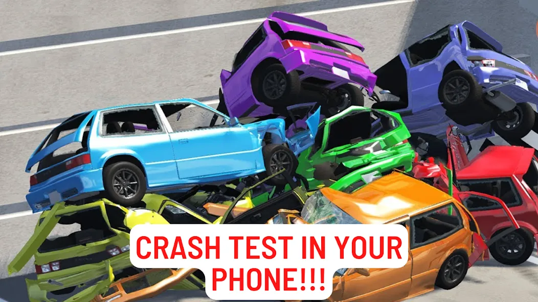 Скачать Car Crashing Simulator (Кар Крэшинг Симулятор) взлом на бесконечные деньги + мод меню screen 2