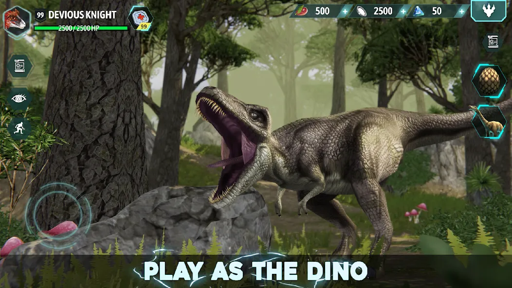 Скачать Dino Tamers — Jurassic MMO (Дино Дрессировщики) взлом на бесконечные деньги + мод меню screen 2