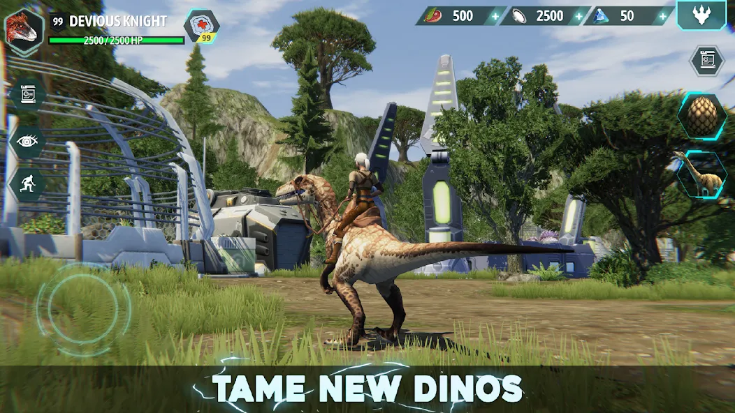 Скачать Dino Tamers — Jurassic MMO (Дино Дрессировщики) взлом на бесконечные деньги + мод меню screen 3