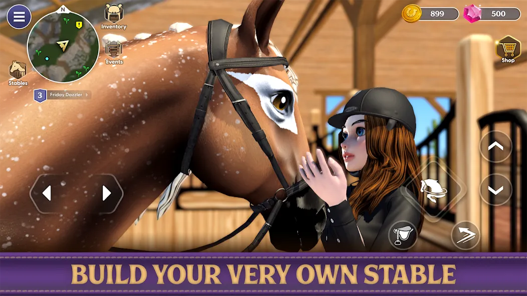 Скачать Star Equestrian — Horse Ranch (Стар Иквестриан) взлом на бесконечные деньги + мод меню screen 1