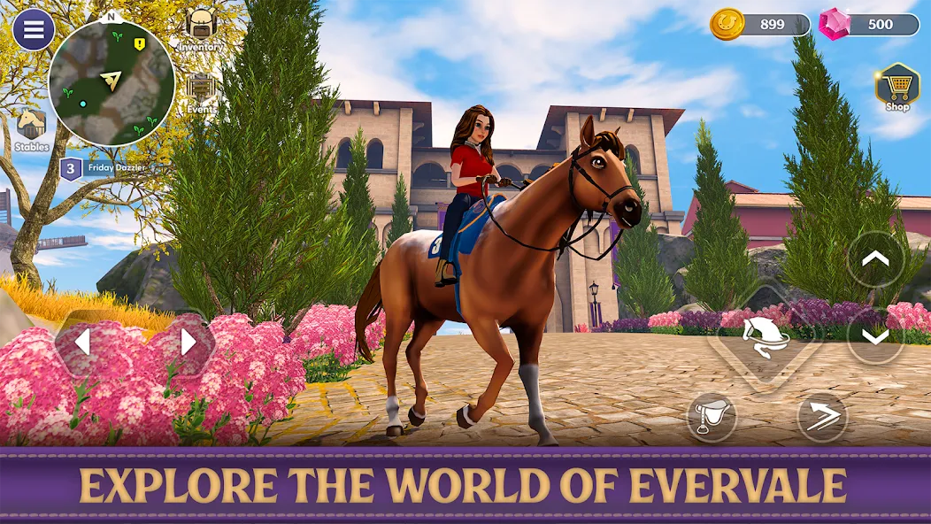 Скачать Star Equestrian — Horse Ranch (Стар Иквестриан) взлом на бесконечные деньги + мод меню screen 4