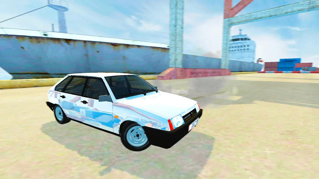 Скачать Lada Drift Simulator — Online взлом на бесконечные деньги + мод меню screen 1