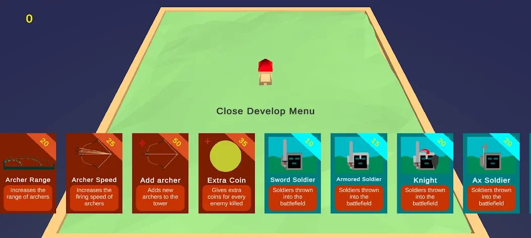 Скачать The Archer Tower (Зе Арчер Тауэр) взлом на бесконечные деньги + мод меню screen 2