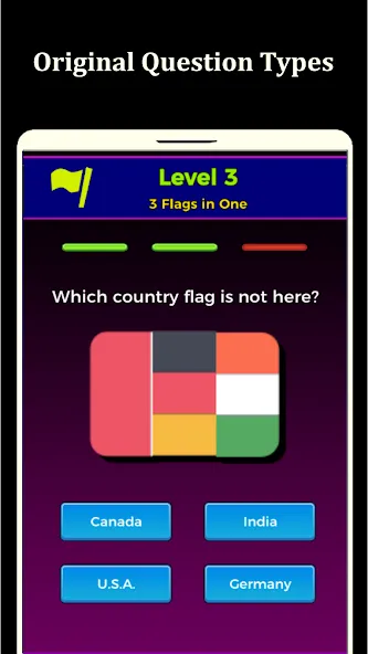 Скачать World Flags Quiz Game (Ворлд Флагс Квиз Гейм) взлом на бесконечные деньги + мод меню screen 1