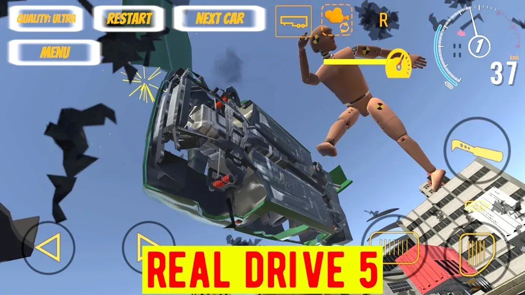 Скачать Real Drive 5 (Реал Драйв 5) взлом на бесконечные деньги + мод меню screen 2