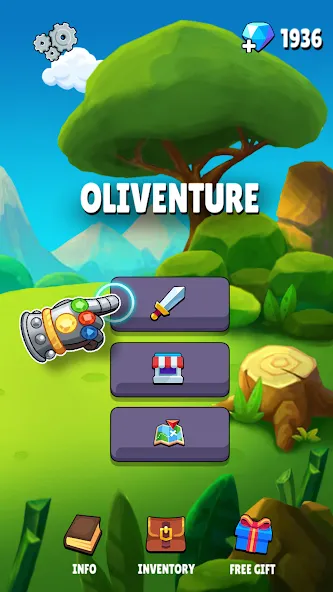 Скачать Oliventure (Оливентур) взлом на бесконечные деньги + мод меню screen 1